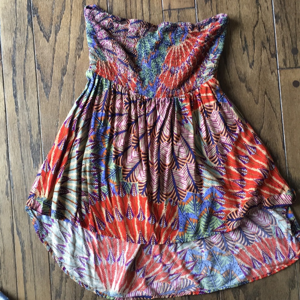 Awesome high low tube top